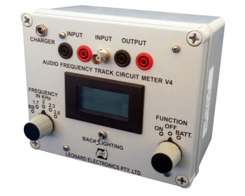 Audio Frequency Track Circuit Meter