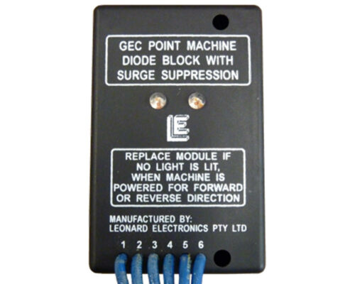 Diode Block for GEC Point Machine